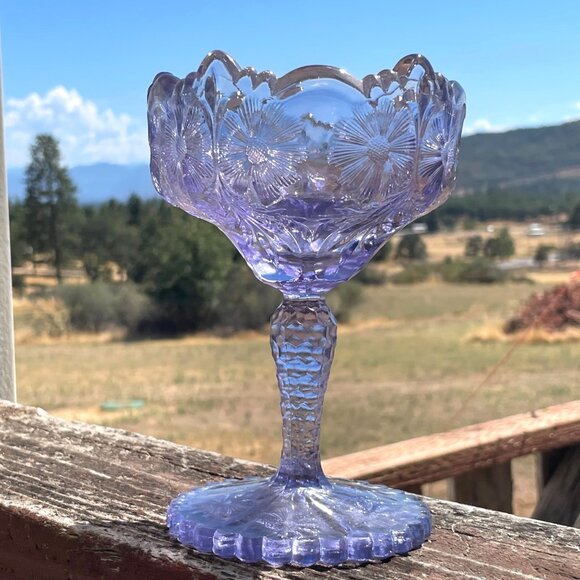 Fenton Art Glass | Dining | Vintage 9s Fenton Art Glass Compote ...